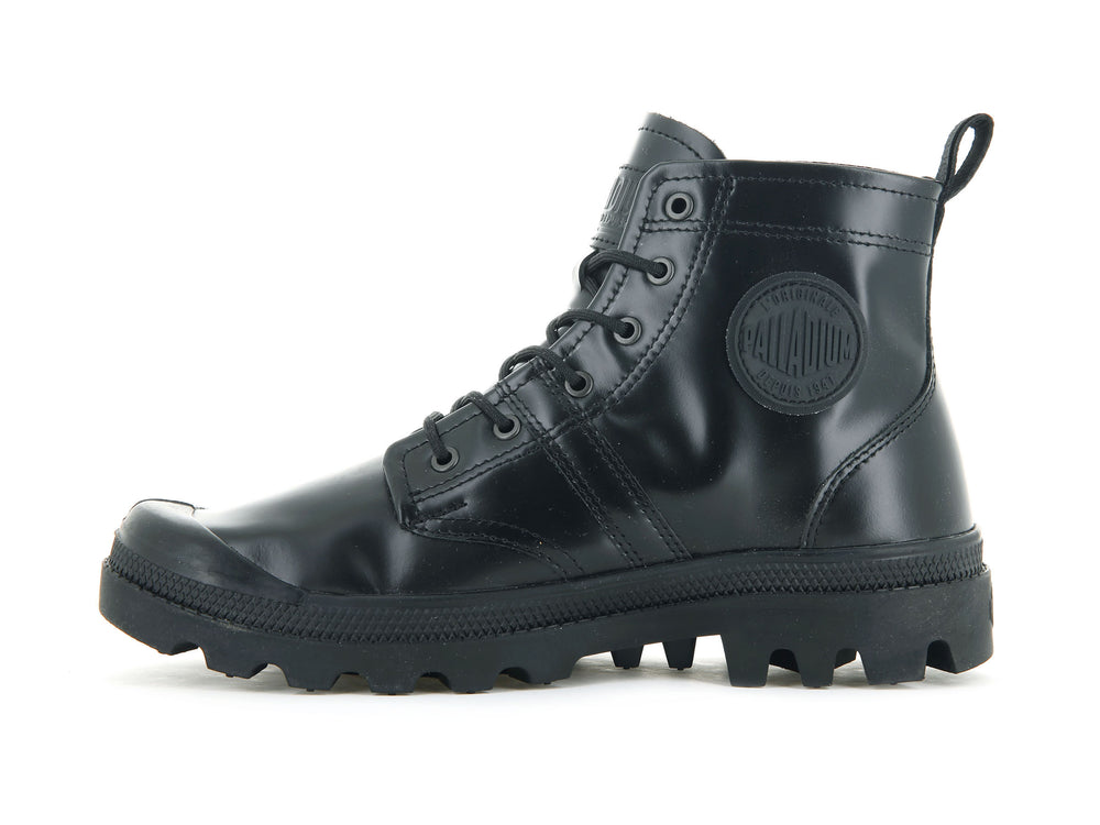 Botas Palladium PALLABROUSSE BOX Hombre Negras | Costa Rica-50926